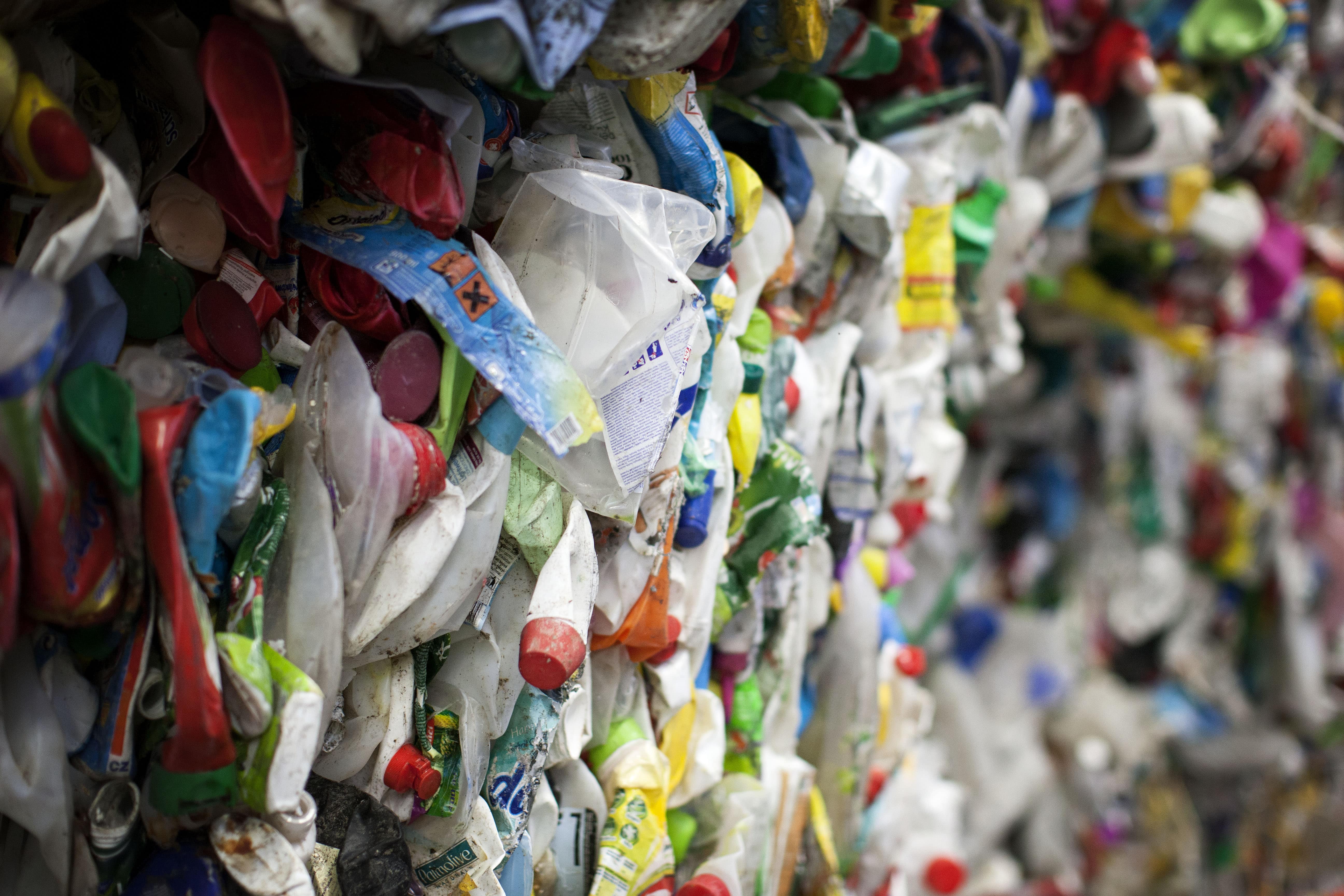 Leveraging LyondellBasell’s expertise in polymer technology and SUEZ’s capabilities in waste
                                    management, post-consumer plastics, like these bottles, are recycled into prime grade plastics at
                                    Quality Circular Polymers.