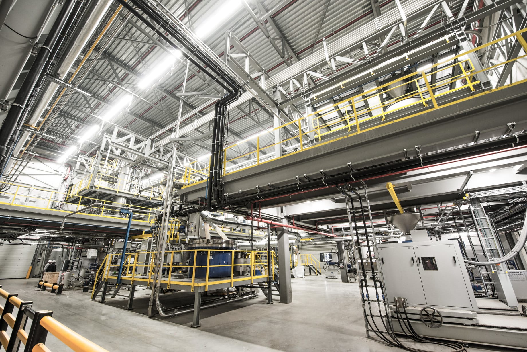 Quality Circular Polymers’ Netherlands recycling facility is capable of converting consumer waste
                                    into 25,000 tons of polypropylene (PP) and high-density polyethylene (HDPE) resin each year.